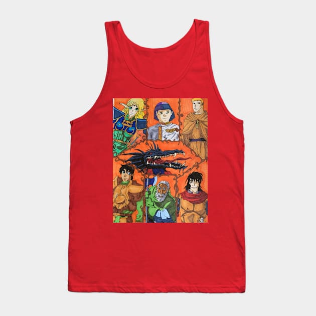 Fantasy Typical Group Tank Top by Soundtrack Alley